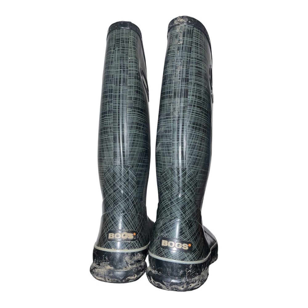 Bogs Black Winter Rain Boots - Picture 4 of 4